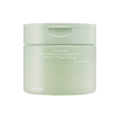 Almohadillas de Limpieza Suave Ji Woo Gae One Step 230 ml 60 pads - Celimax
