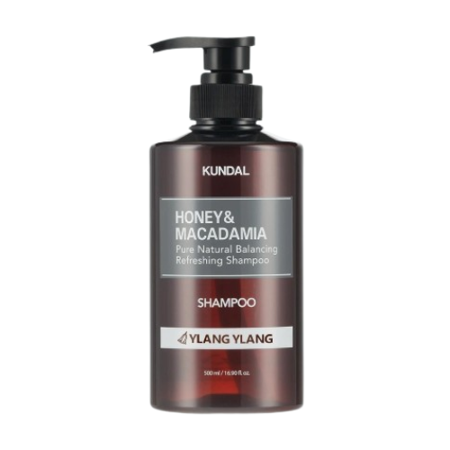 Shampoo Natural de Miel y Macadamia Ylang Ylang 500 ml - Kundal