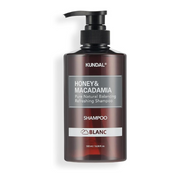 Shampoo Natural de Miel y Macadamia Blanc 500 ml - Kundal