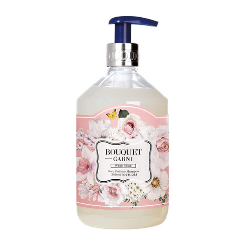 Shampoo Aroma de Larga Duración Almizcle Blanco 500 ml - Bouquet Garni