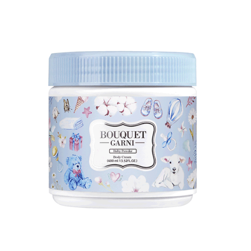 Crema Corporal Profundamente Nutritiva Baby Powder 400 ml - Bouquet Garni