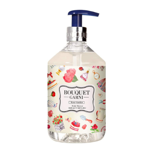 Jabón Corporal Aroma Jardín de Rosas 520 ml - Bouquet Garni