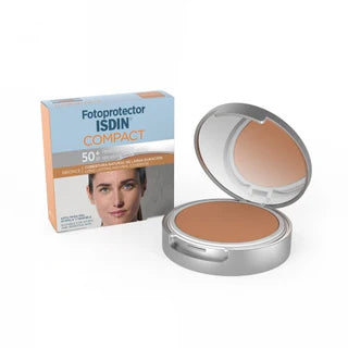 Maquillaje Compacto con Protección Solar FPS 50+ Tono Bronce 10 g - Isdin