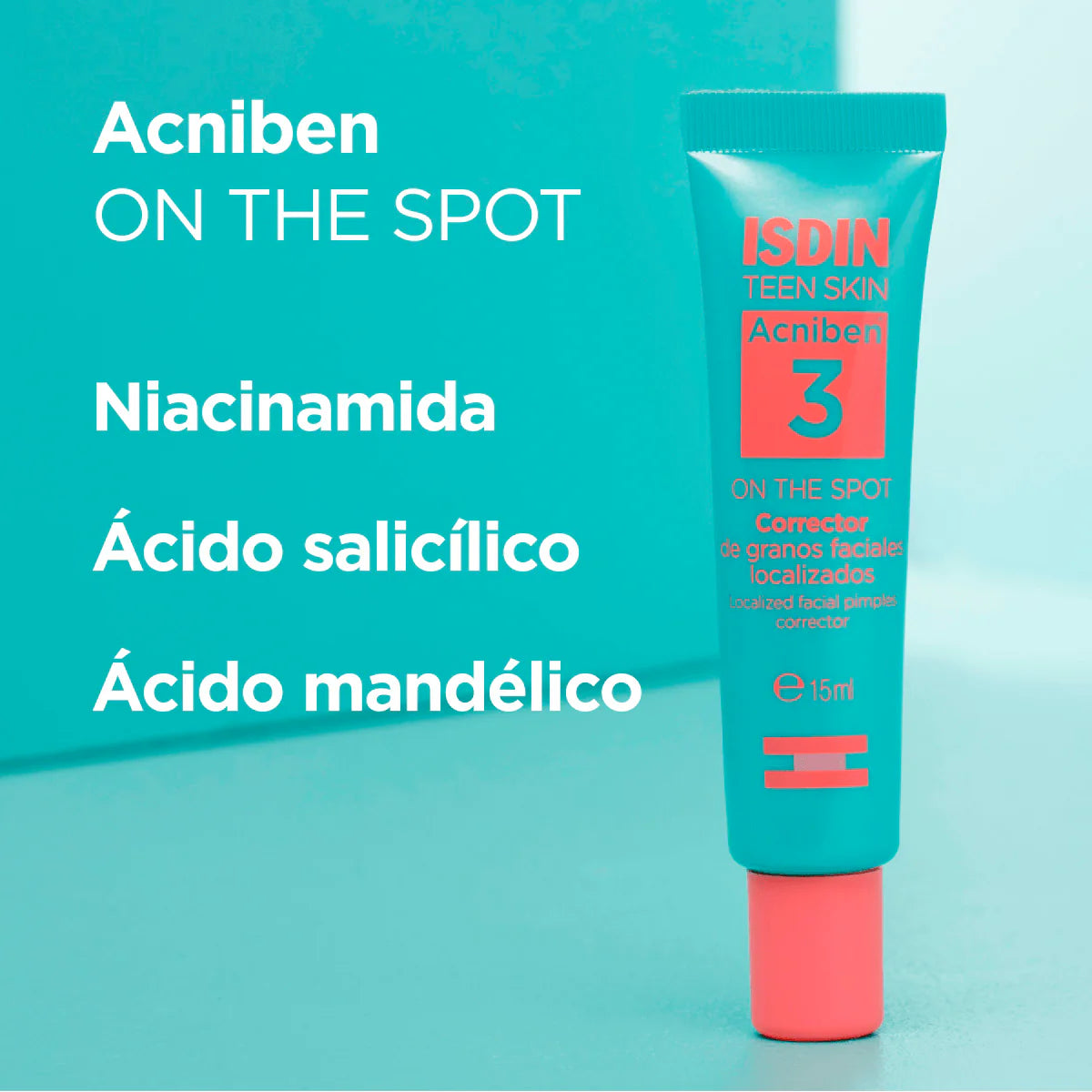 Gel Corrector De Granos Acniben on the spot 15 ml - Isdin