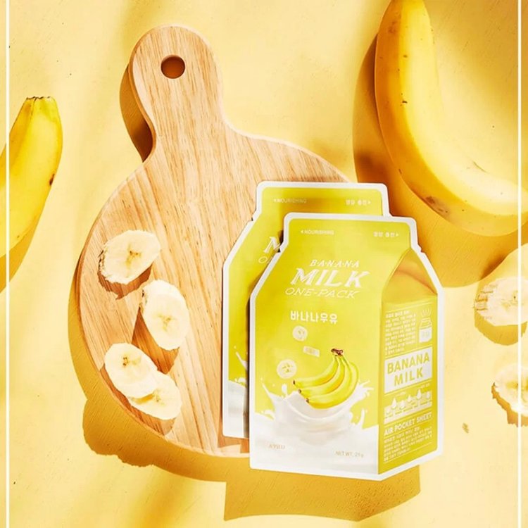 Mascarilla Milk One Pack Leche de Plátano 1 pz - Apieu