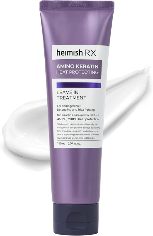 Tratamiento sin Enjuague RX Amino Keratina Protector de Calor 150 ml - Heimish