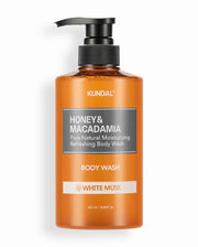 Gel De Ducha De Miel y Macadamia Para el Cuerpo White Musk 500 ml - Kundal