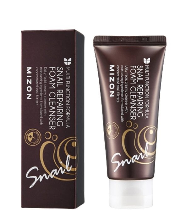 Espuma Limpiadora Reparadora de Caracol 60 ml - Mizon
