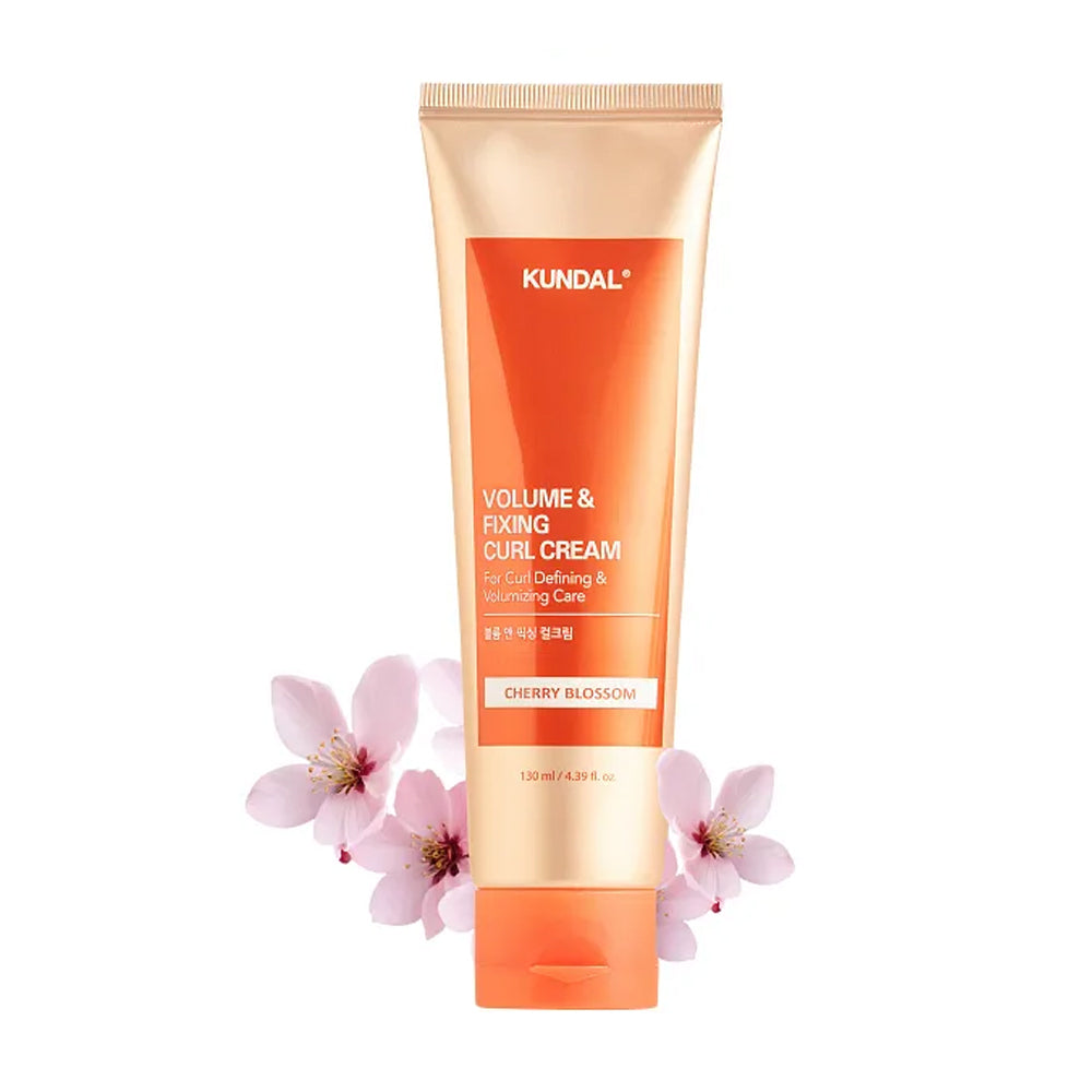 Crema para Rizos con Volumen y Fijación Flor de Cerezo 130 ml - Kundal