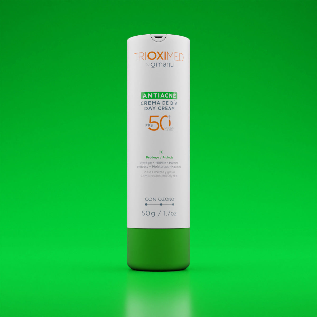 Antiacné crema de día 50 g - Trioximed