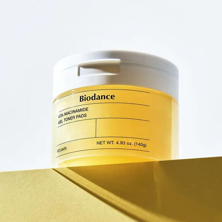 Vita Niacinamide Gel Toner Pad 60 piezas - Biodance