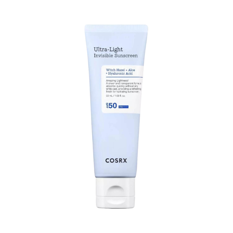 Bloqueador Solar Ultra-Light Invisible SPF50 PA++++ 50 ml - Cosrx