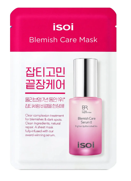 Mascarilla Blemish Care Mask 1 pz - Isoi