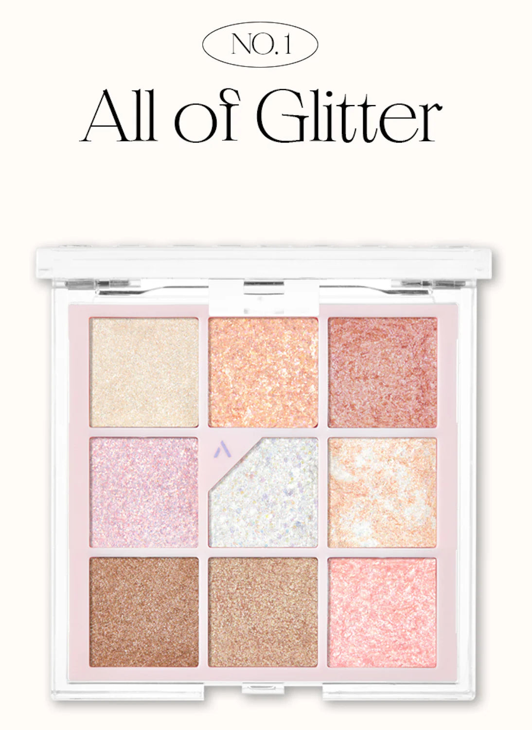 Paleta de Sombras Glitterpedia Eye Palette - Unleashia