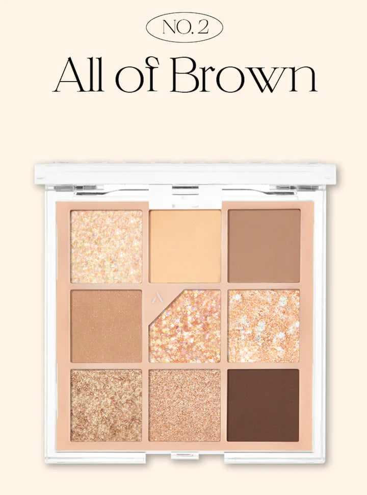 Paleta de Sombras Glitterpedia Eye Palette - Unleashia