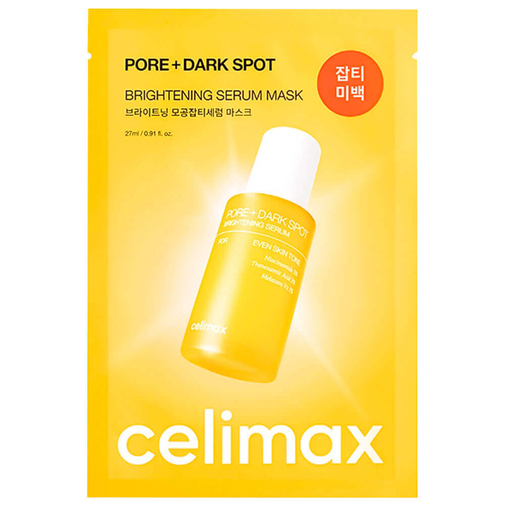 Mascarilla con Suero Iluminador para Poros Pore + Dark Spot Brightening - Celimax