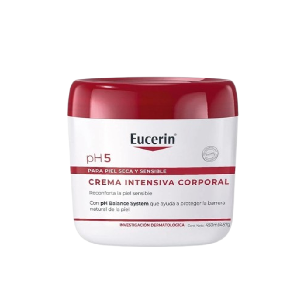 Crema Corporal Intensiva para Piel Seca y Sensible PH5 450 ml - Eucerin
