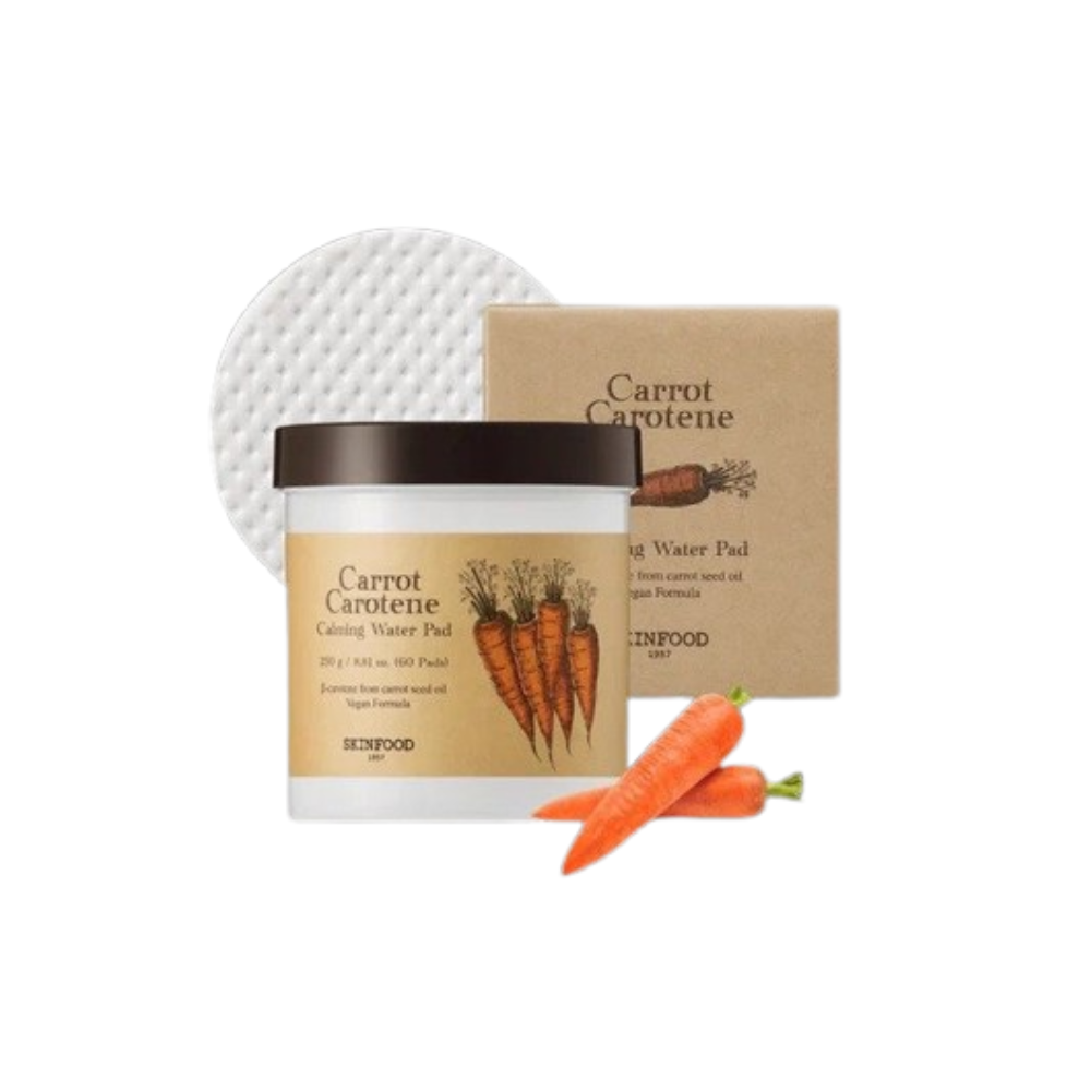 Almohadillas Carrot Carotene Calming Water Pad - Skinfood