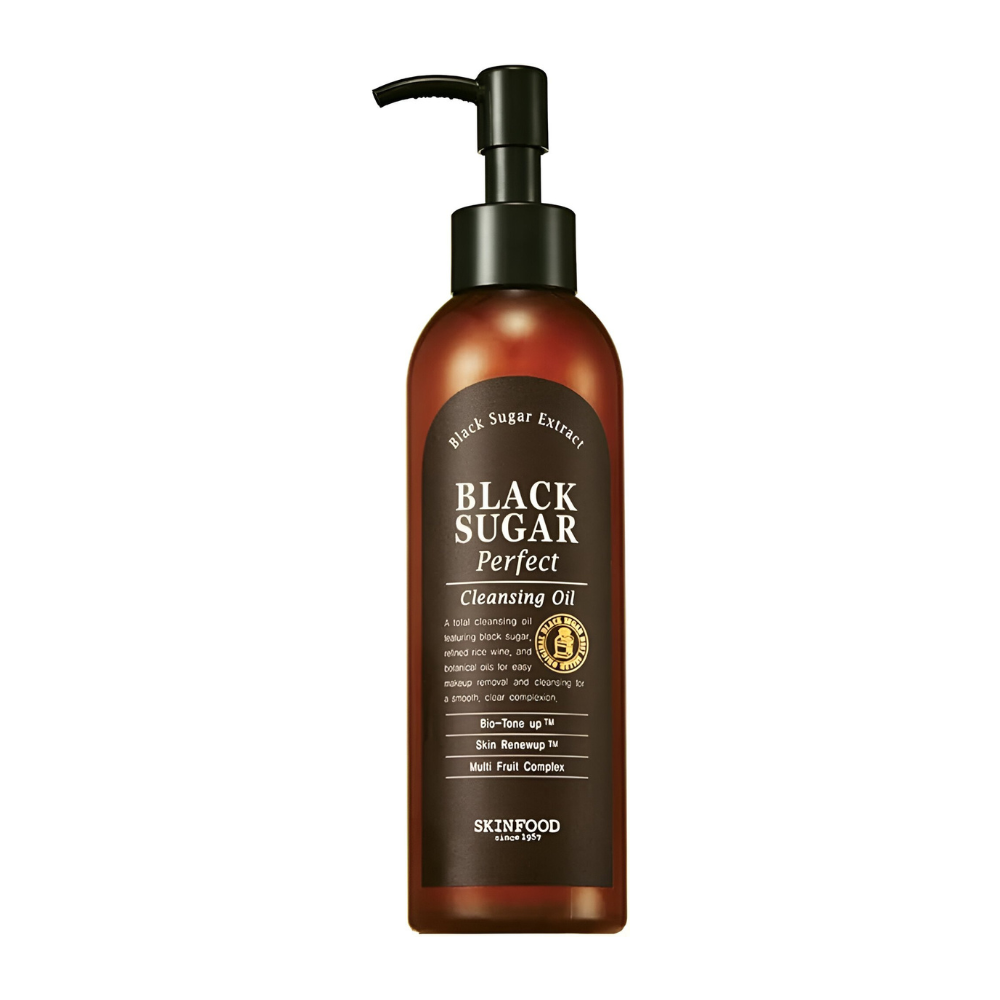 Aceite Limpiador de Azúcar Negra 200 ml - Skinfood