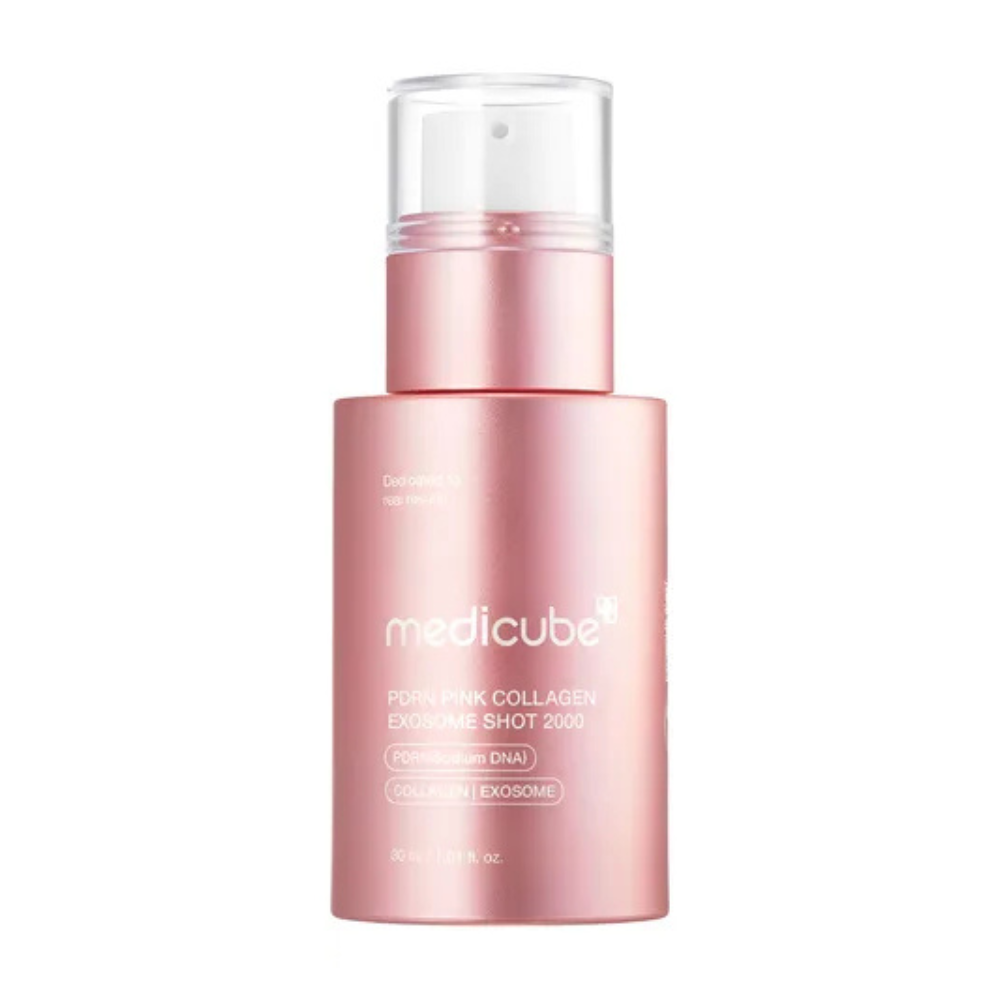 Suero De Inyección De Exoma Rosa PDRN  2000 30 ml - Medicube