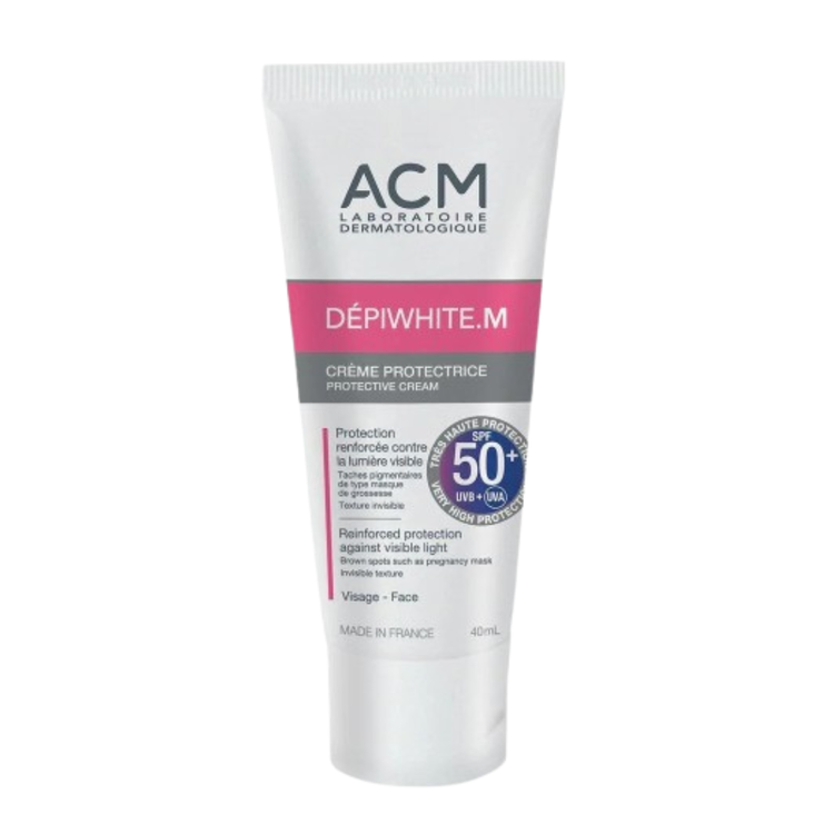 Crema Protectora Con Color SPF50+ Depiwhite M 40 Ml - ACM