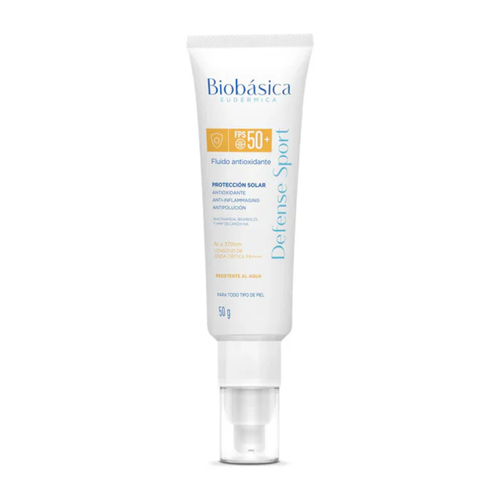Protector Solar Antioxidante con Color 50 g - Biobasica