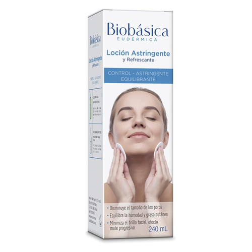 Loción Astringente y Refrescante Frasco 240 ml - Bibásica