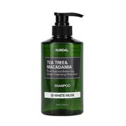 Shampoo Limpieza Profunda De Tea Tree Macadamia White Musk 500 ml - Kundal