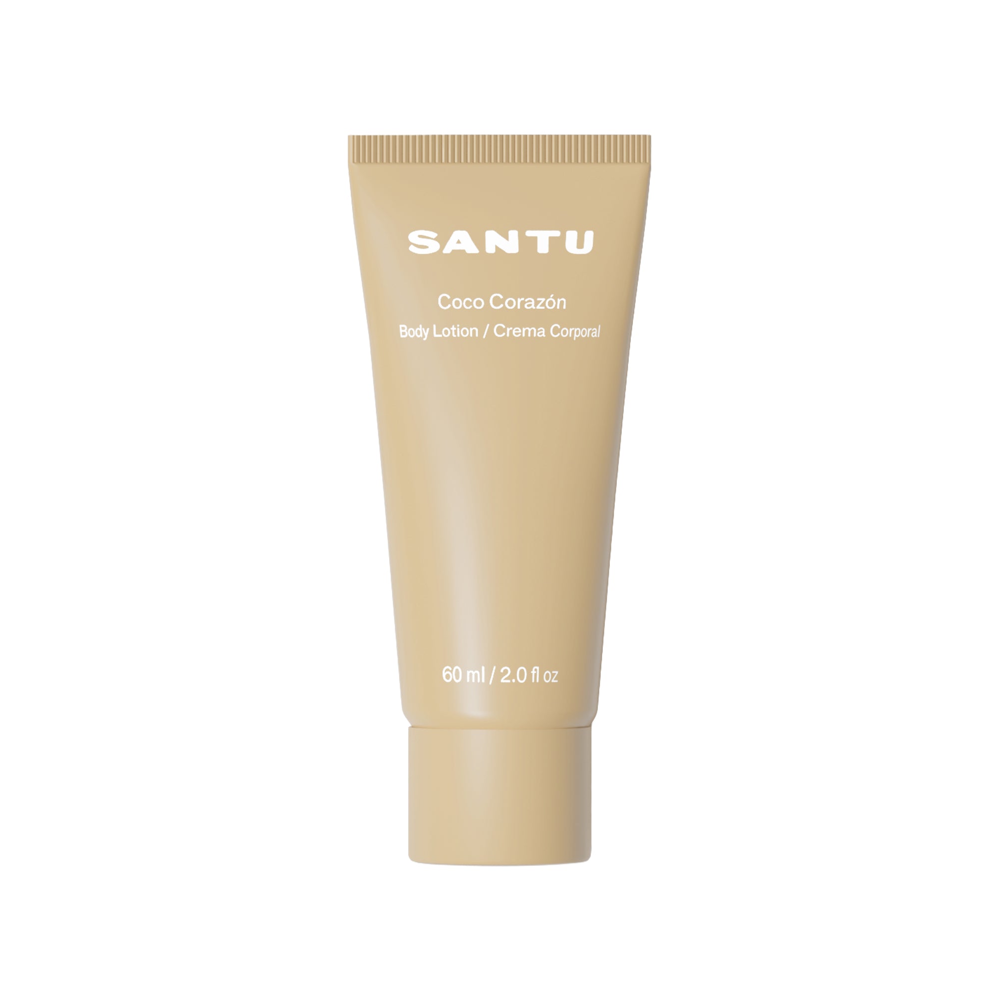 Crema Corporal de Viaje Coco Corazón 60 ml - Santu