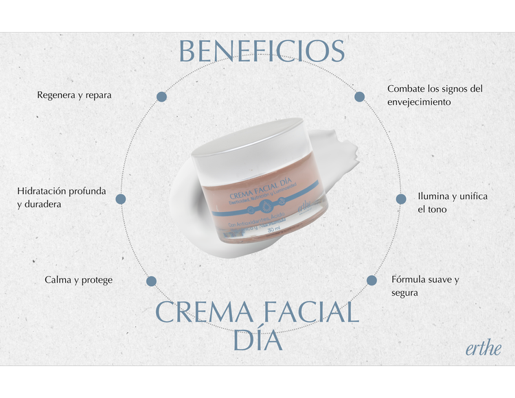 Crema Facial de Día 30ml - Erthe
