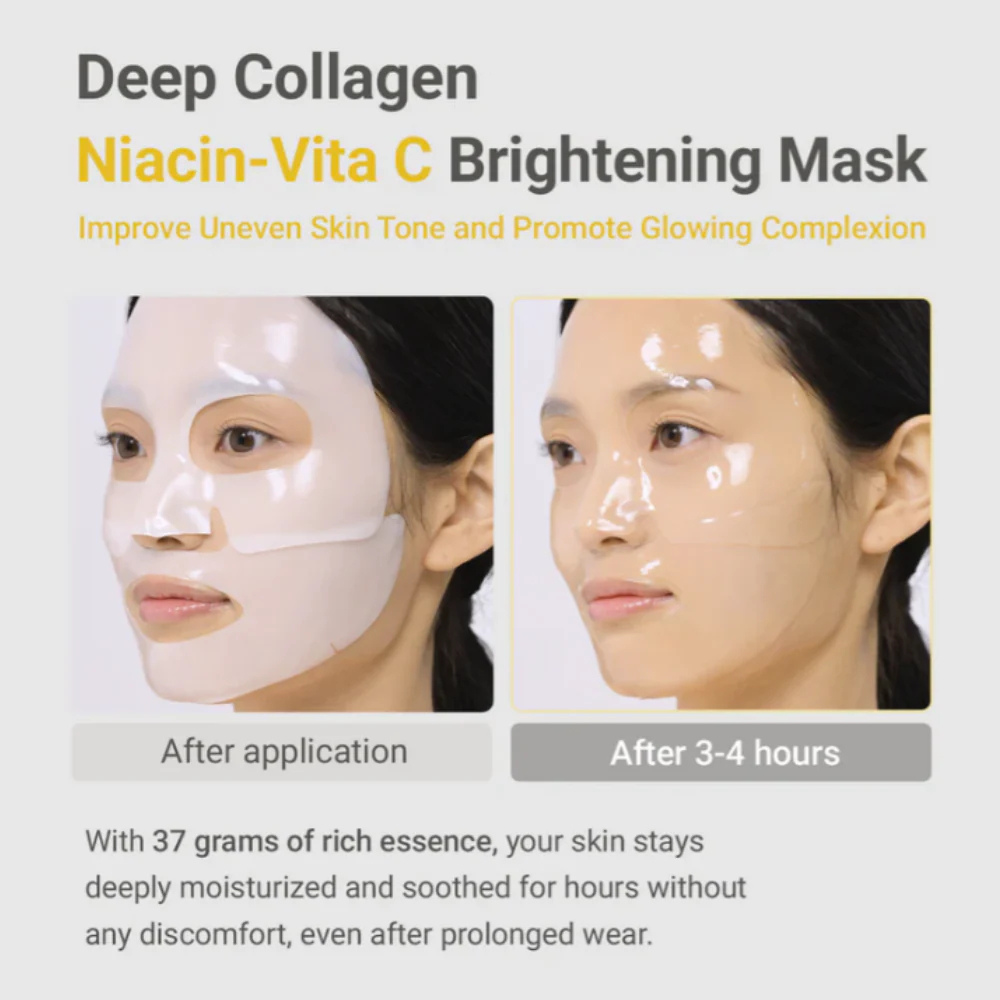 Mascarilla Deep Collagen Niacin Vita C Brightening - Sungboon Editor
