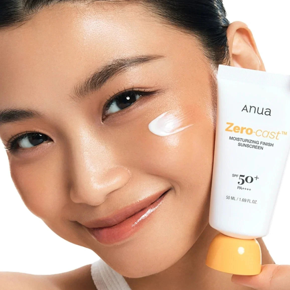 Protector Solar Zero-Cast Moisturizing Finish Sunscreen 50 ml - Anua