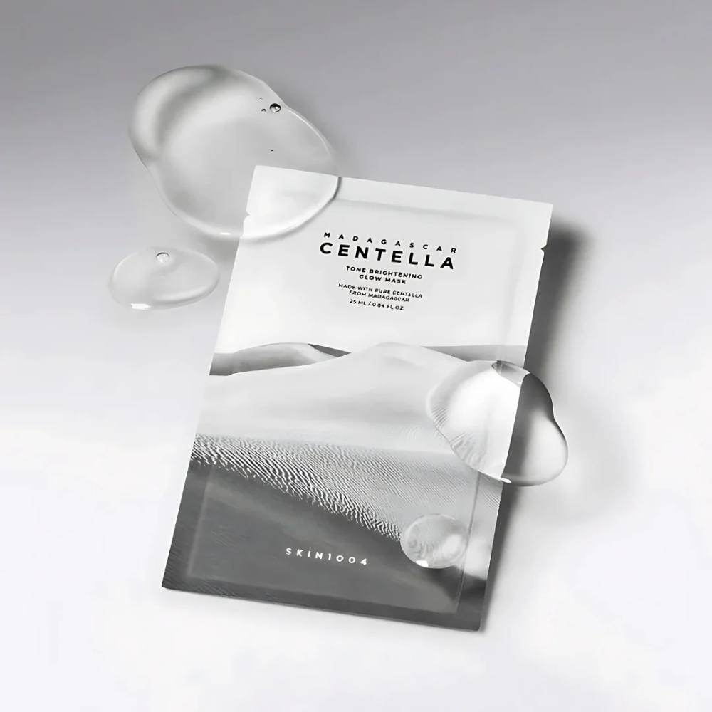 Tone Brightening Glow Mask - Mascarilla Con Brillo- Skin1004