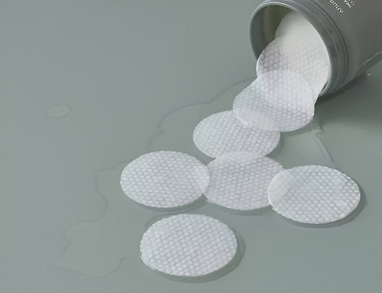 Almohadillas de Tónico con Hojas de Corazón 70 pzs - Anua