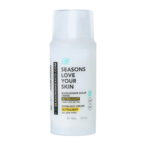 Bloqueador Solar en Crema Ultralight FPS50 100gr - Seasons