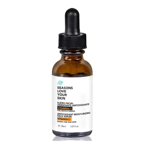 Suero Facial Hidratante Antioxidante de Vitamina C Piel Mixta 30 ml - Seasons