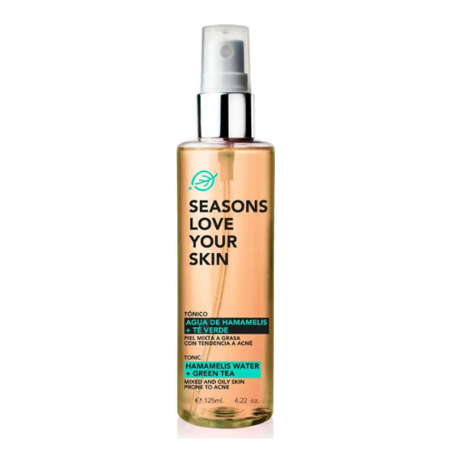 Tónico Agua de Hamamelis y Té Verde 125ml - Seasons
