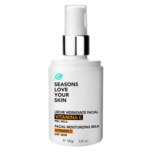 Leche Facial Hidratante con Vitamina C 100gr - Seasons