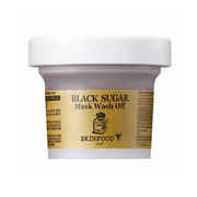 Mascarilla Facial 2 en 1 Efecto Exfoliante Black Sugar Mask Wash Off 120g - Skinfood