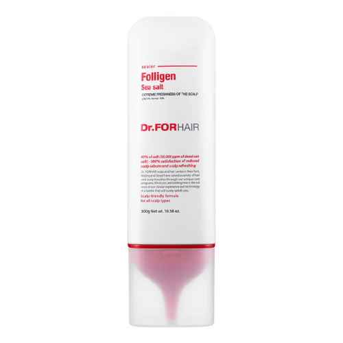 Exfoliante Capilar de Sal Marina Folligen 300g - Dr.Forhair