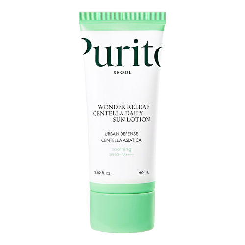 Loción Solar Diaria Wonder Releaf de Centella 60ml - Purito