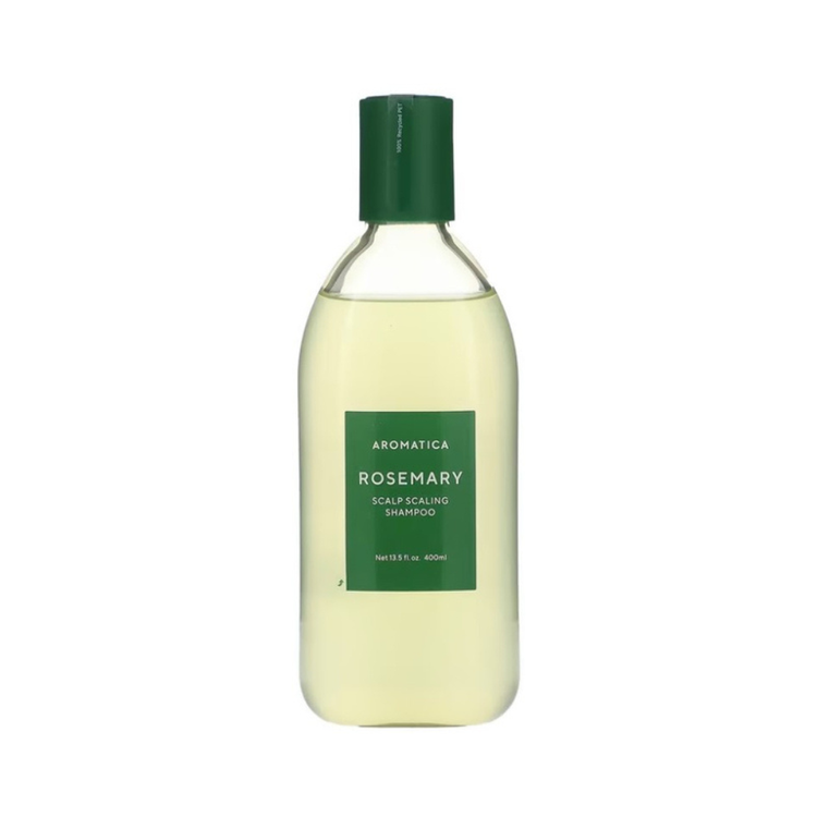 Shampoo Exfoliante para Cuero Cabelludo de Romero 400 ml - Aromatica