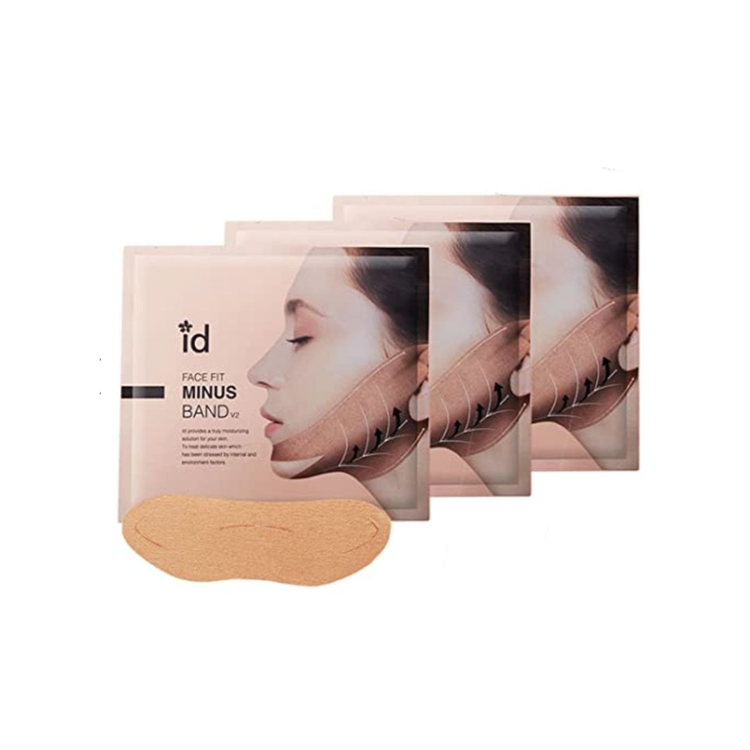 Bandas de Levantamiento Facial "Id Face Fit Minus Band" 4 pz - ID Placosmetics