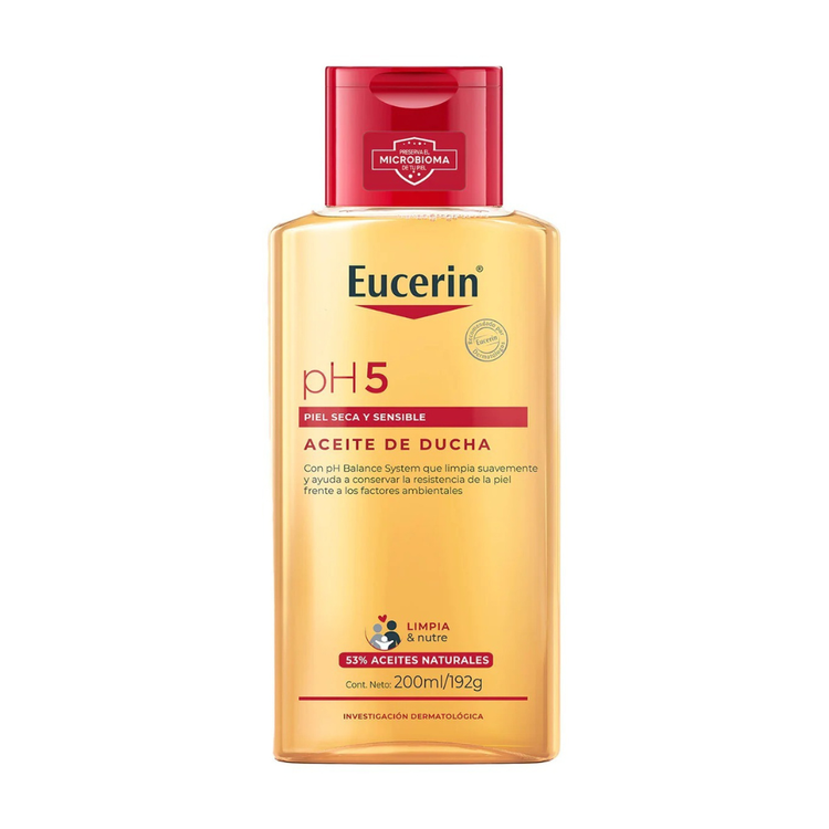 Aceite de Ducha para Piel Seca y Sensible 200ml PH5 - Eucerin