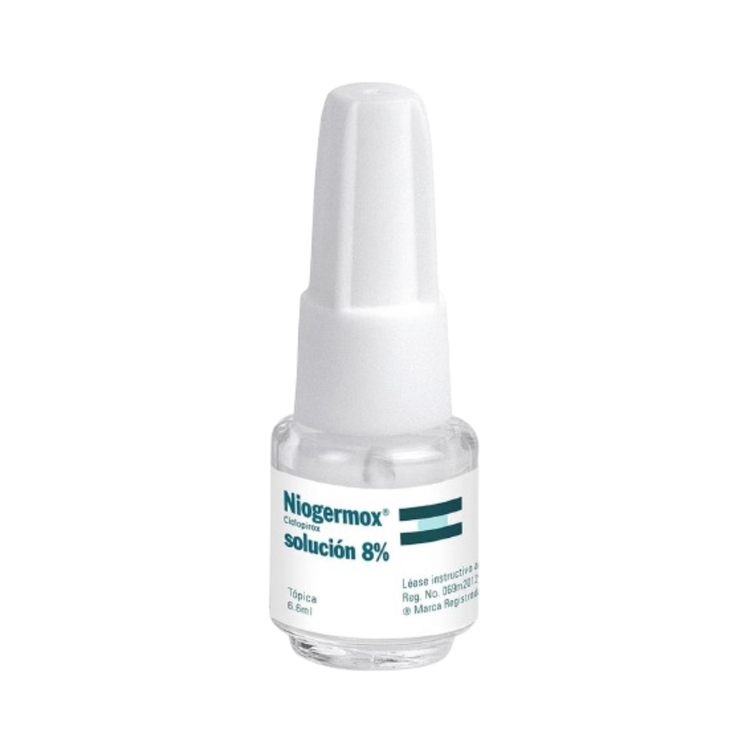 Solución Antimicótica en Laca Niogermox 8% 66 ml - Isdin
