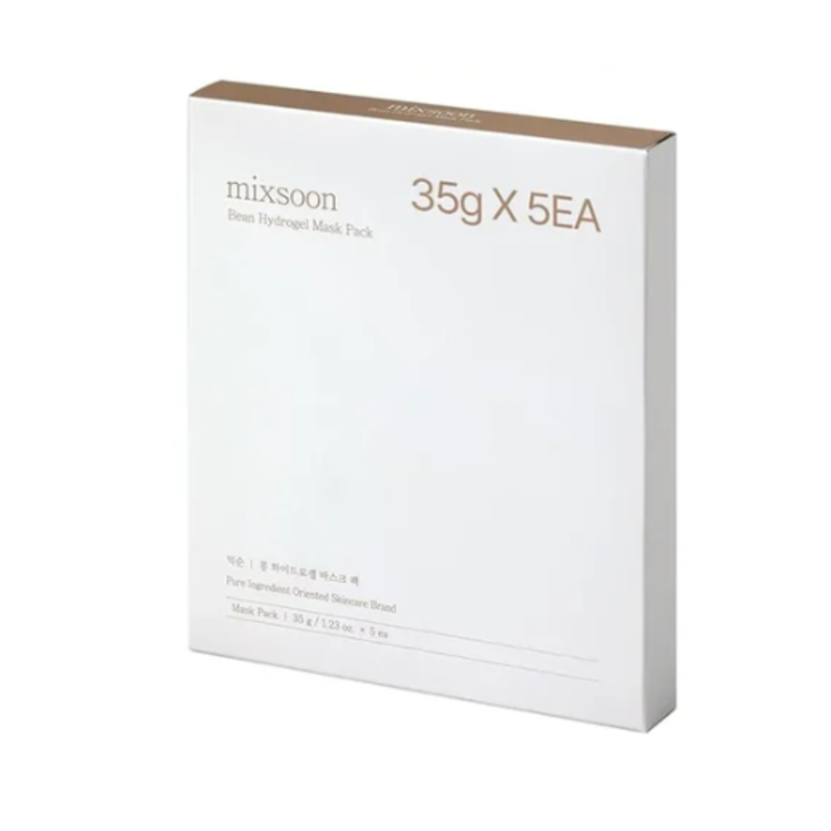 Mascarilla Bean Hydrogel 35 g  Pack 5 pz - Mixsoon