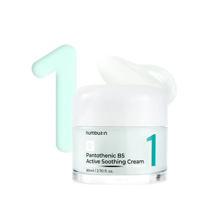 Crema Calmante Activa No. 1 con B5 Pantoténico 80 ml - Numbuzin