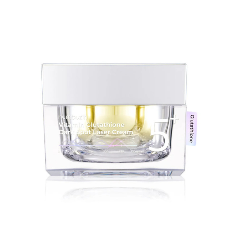 Crema Láser para Manchas Oscuras con Glutatión y Vitamina No. 5 50 ml - Numbuzin