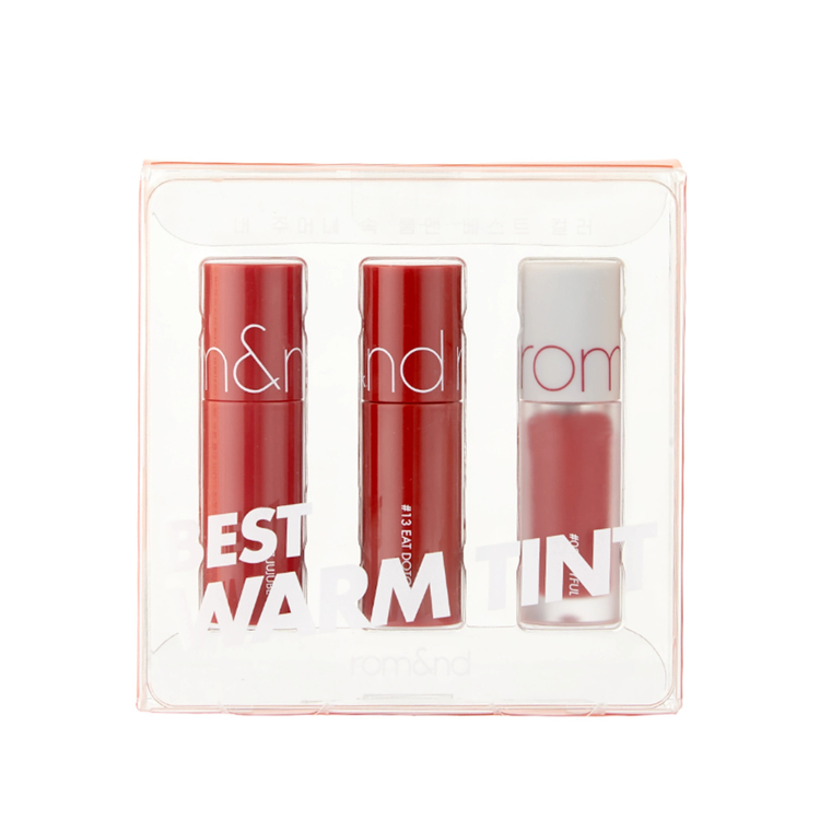 Kit de Tintas Best Tint Edition 01 Warm Tone 3 piezas - Rom&nd