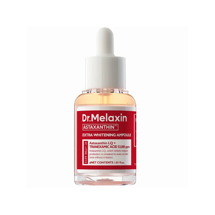 Ampolla Extra Blanqueadora Astaxanthin  30 ml - Dr Melaxin